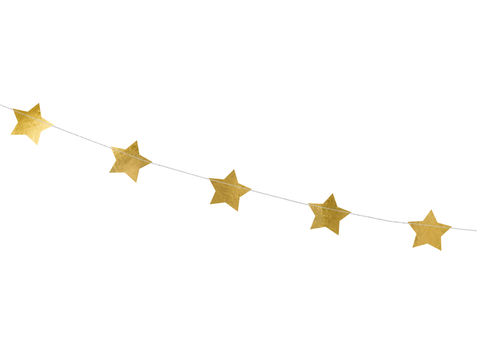 Gold Star Garland 12'