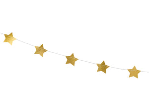 Gold Star Garland 12' - The Party Darling