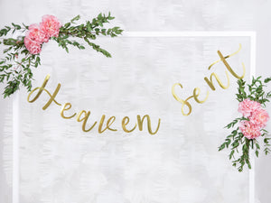 heaven sent banner for backdrop