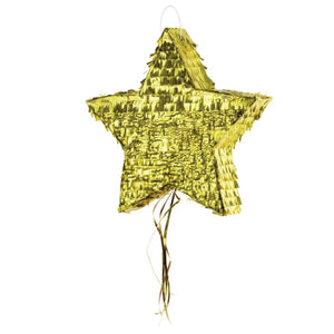 Giant Gold Star Piñata 17.5in | The Party Darling