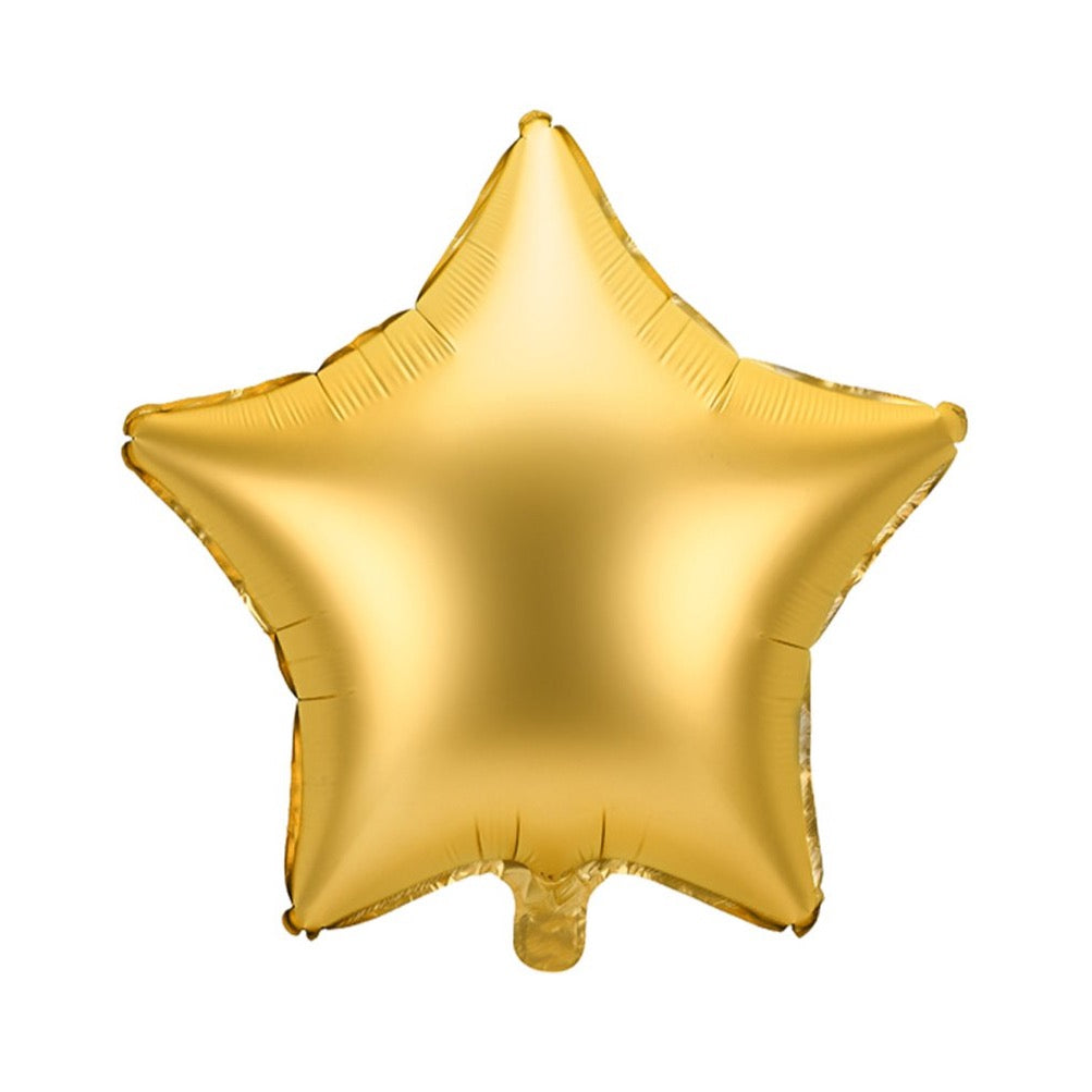 Matte Gold Star Foil Balloon 19in | The Party Darling