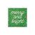 Green Merry & Bright Dessert Napkins 20ct | The Party Darling