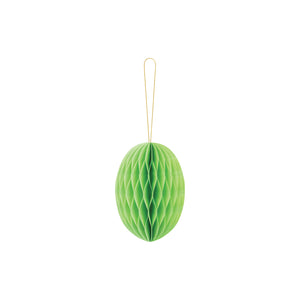 Green Egg Honeycomb Decoration 4.75in | The Party Darling