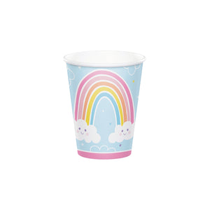 Happy Rainbow Paper Cups 8 ct | The Party Darling