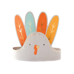 Thanksgiving Turkey Hats 8ct | The Party Darling