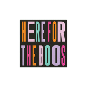 Here For The Boos Cocktail Napkins 20ct | The Party Darling