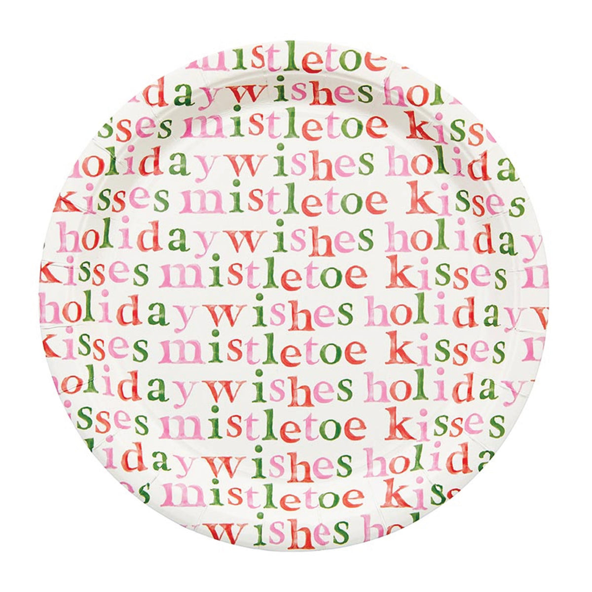 Holiday Wishes Lunch Plates 12ct | The Party Darling
