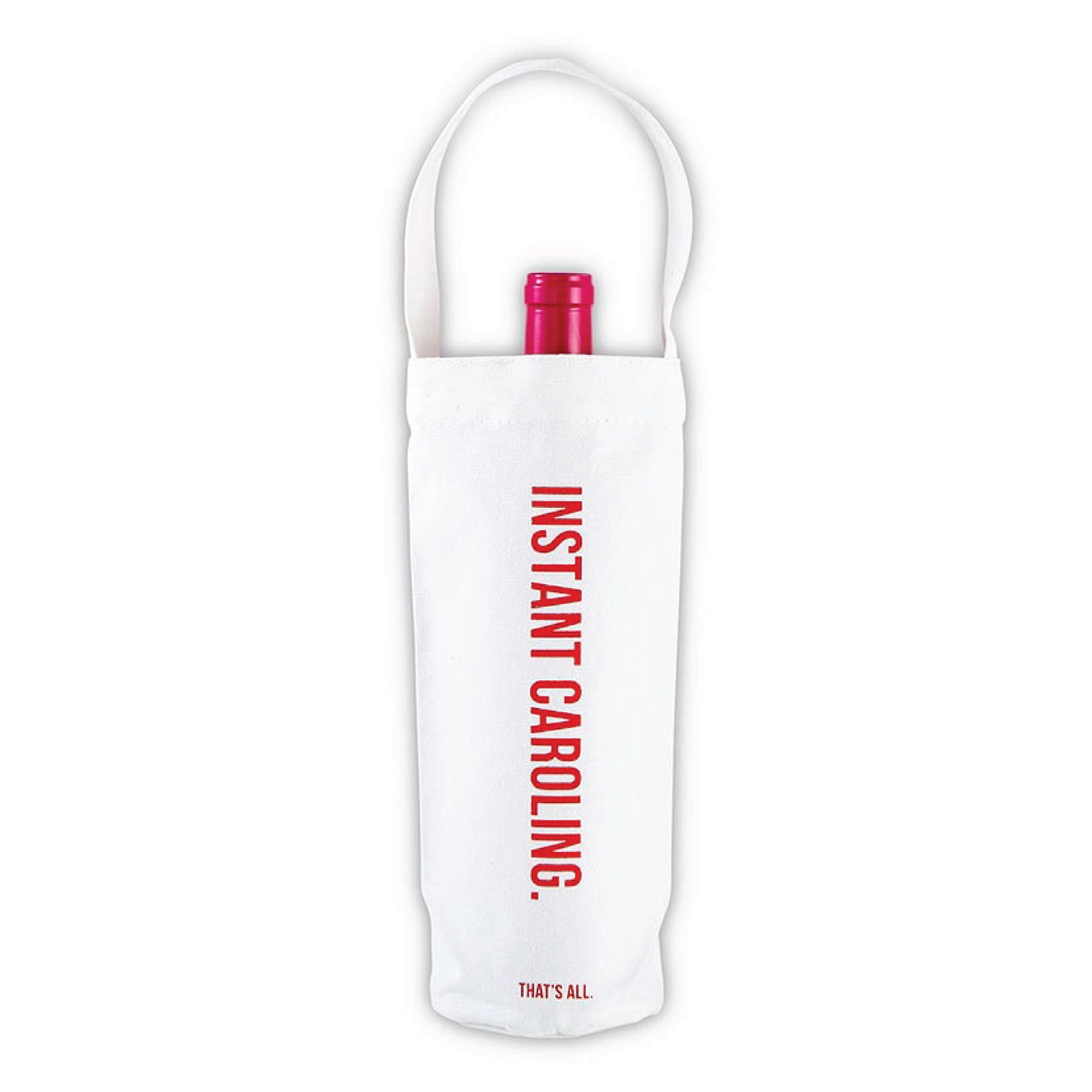 The Party Darling Canvas Wine Bottle Bag - Thumbnail 2