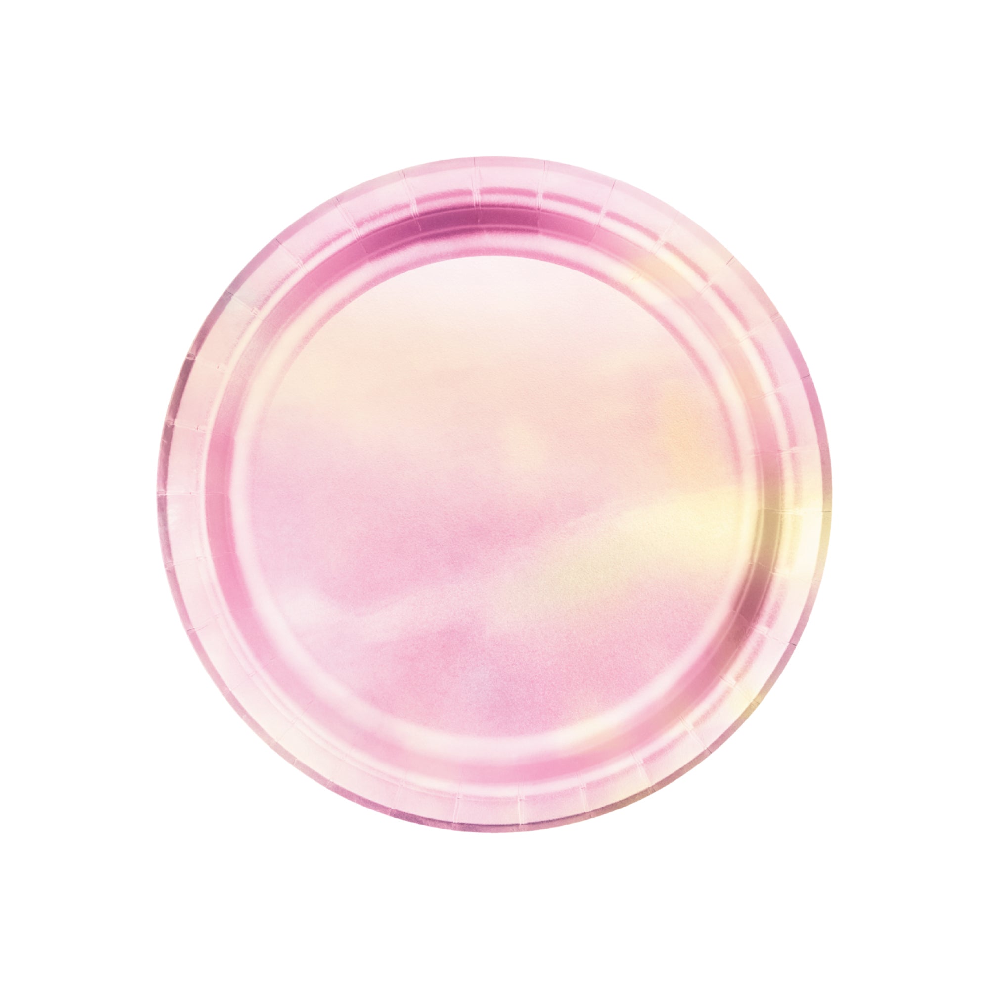 Iridescent Dessert Plates 8ct | The Party Darling