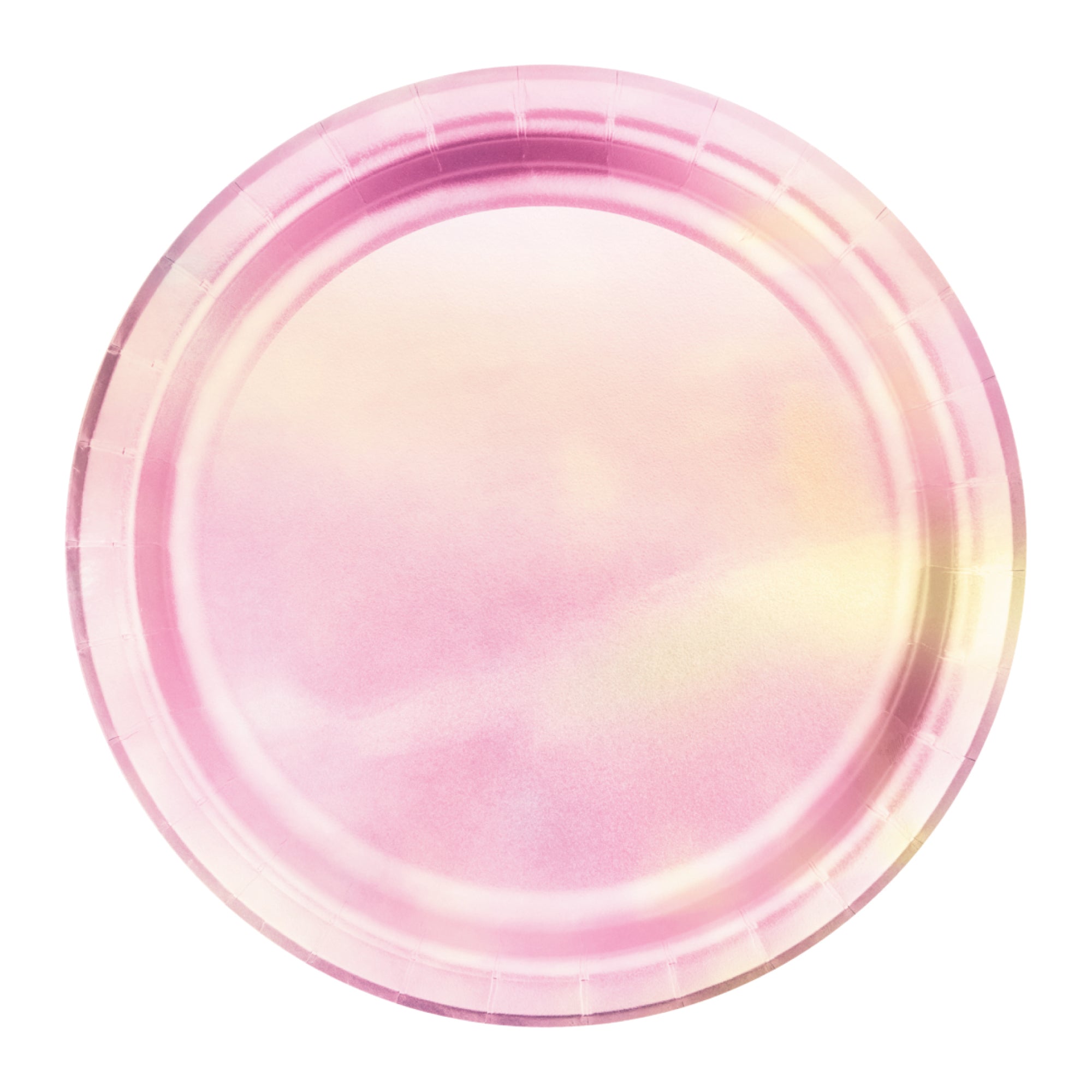 Iridescent Lunch Plates 8ct | The Party Darling