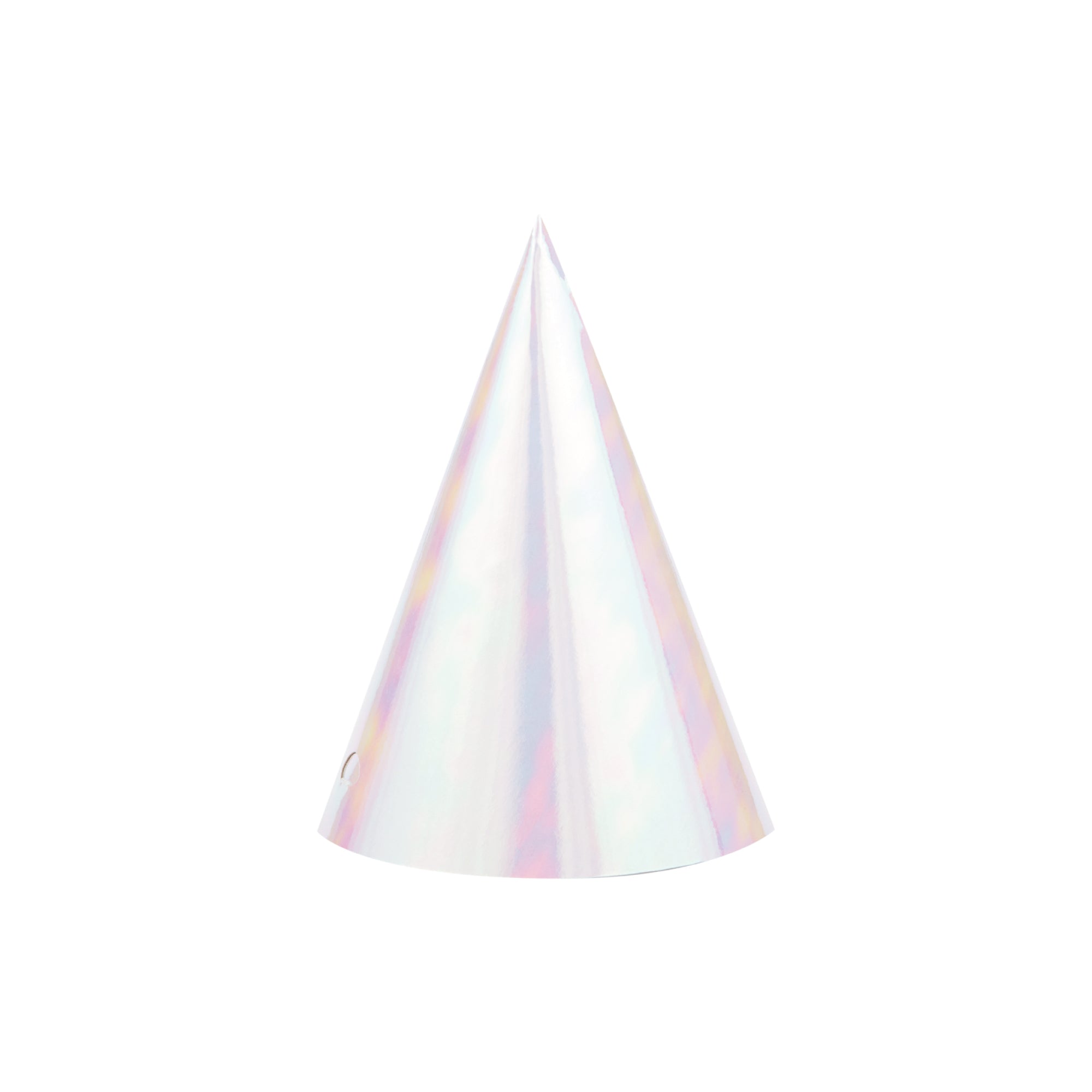 Iridescent Party Hats 8ct | The Party Darling