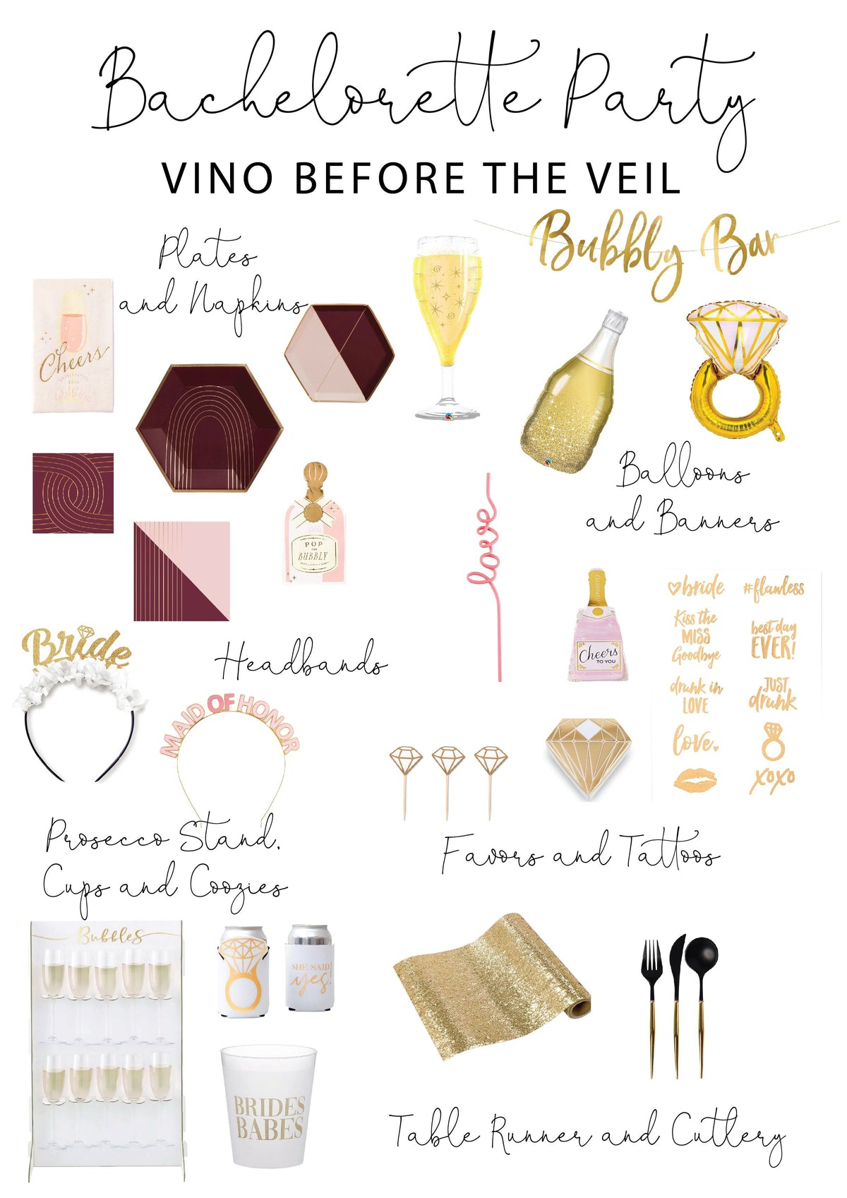 My Bridal Shower: Vino Before Vows — When She Roams