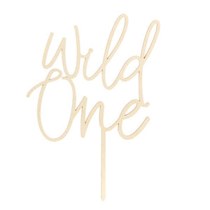 Wild One Cake Topper | The Party Darling
