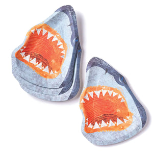 Jawsome Shark Lunch Plates 8ct | The Party Darling
