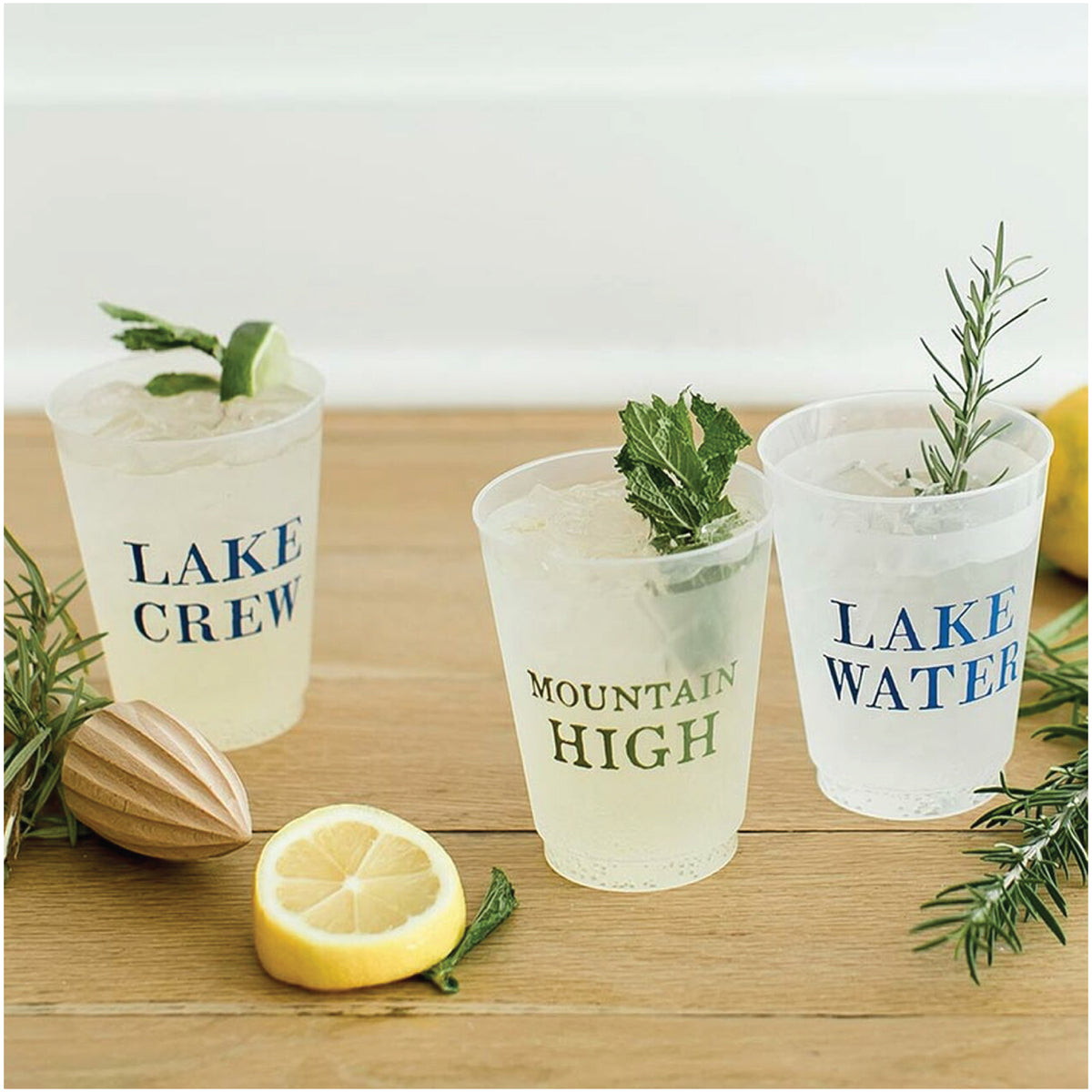 Little Fisherman BPA-Free Plastic Cups with Lids & Straws - 8 Ct.