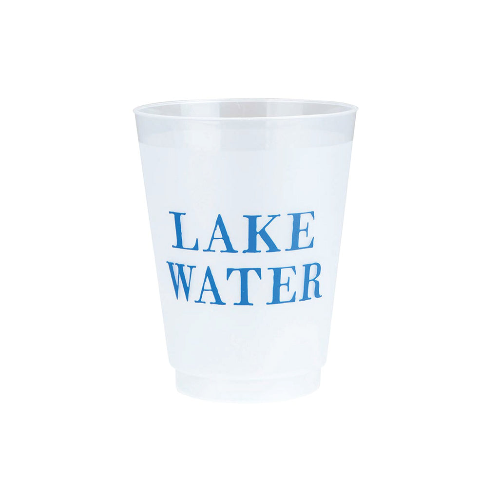 Little Fisherman BPA-Free Plastic Cups with Lids & Straws - 8 Ct.