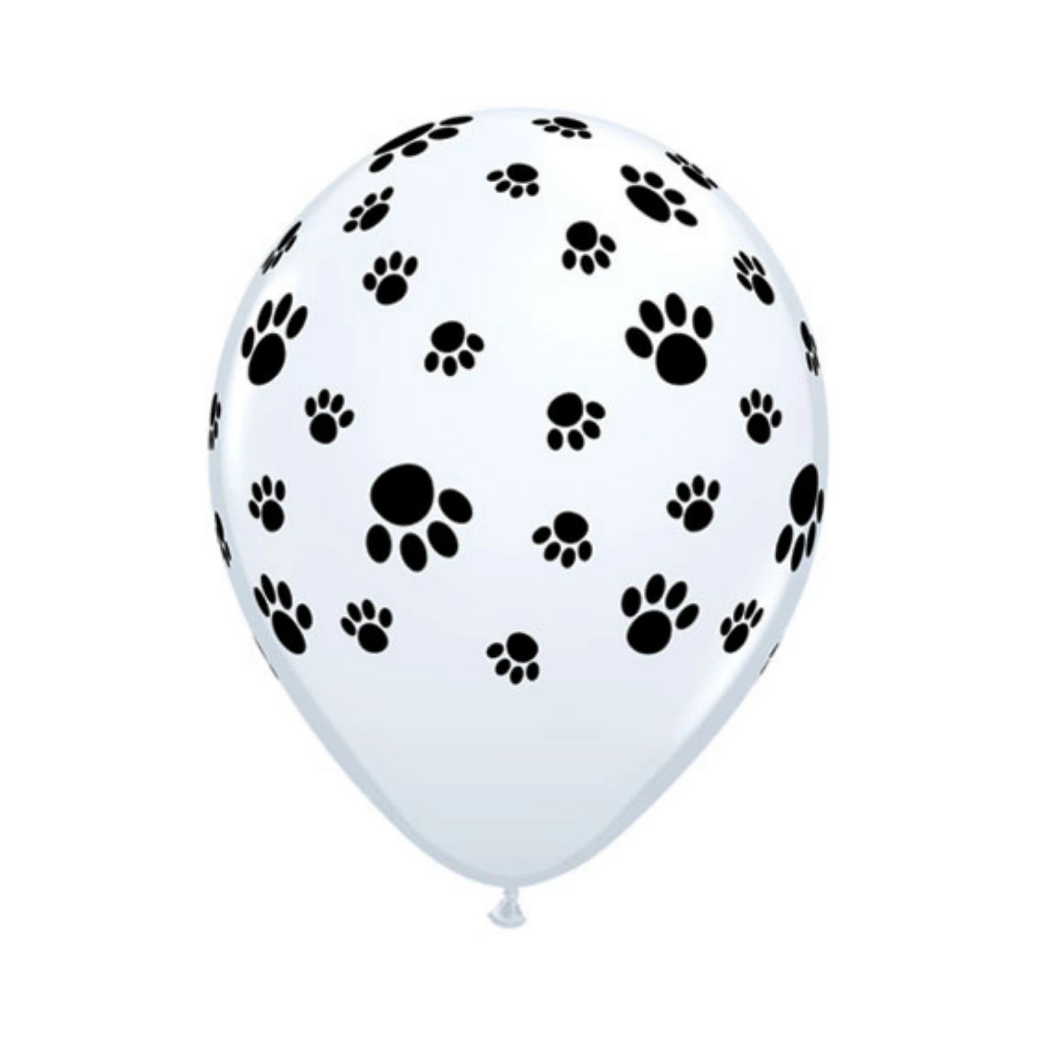 Dog Paw Print Latex Balloons 6ct - The Party Darling