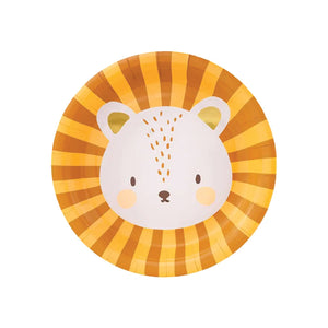 Leo the Lion Dessert Plates 6ct | The Party Darling