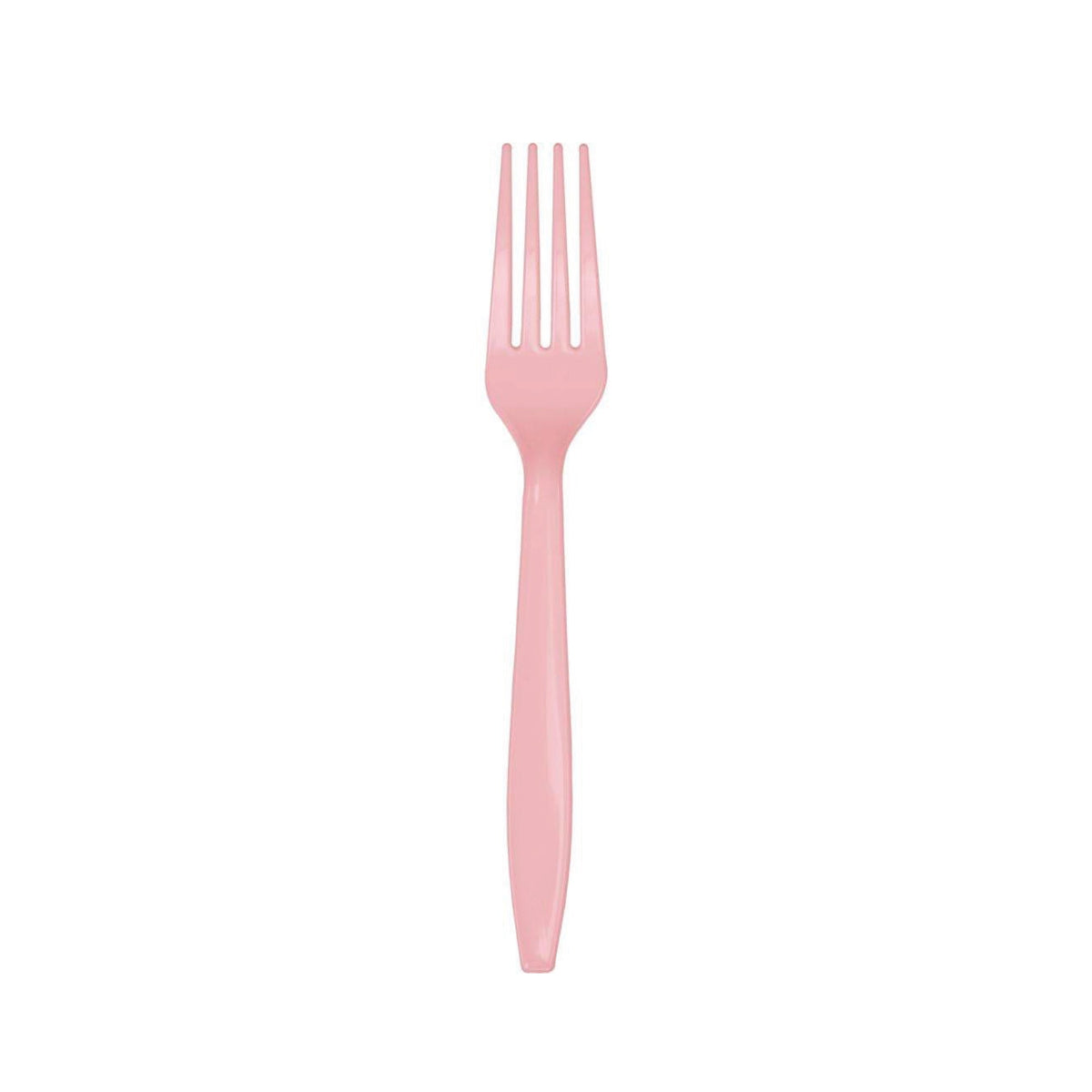 Light Pink Plastic Forks Service for 24 | The Party Darling