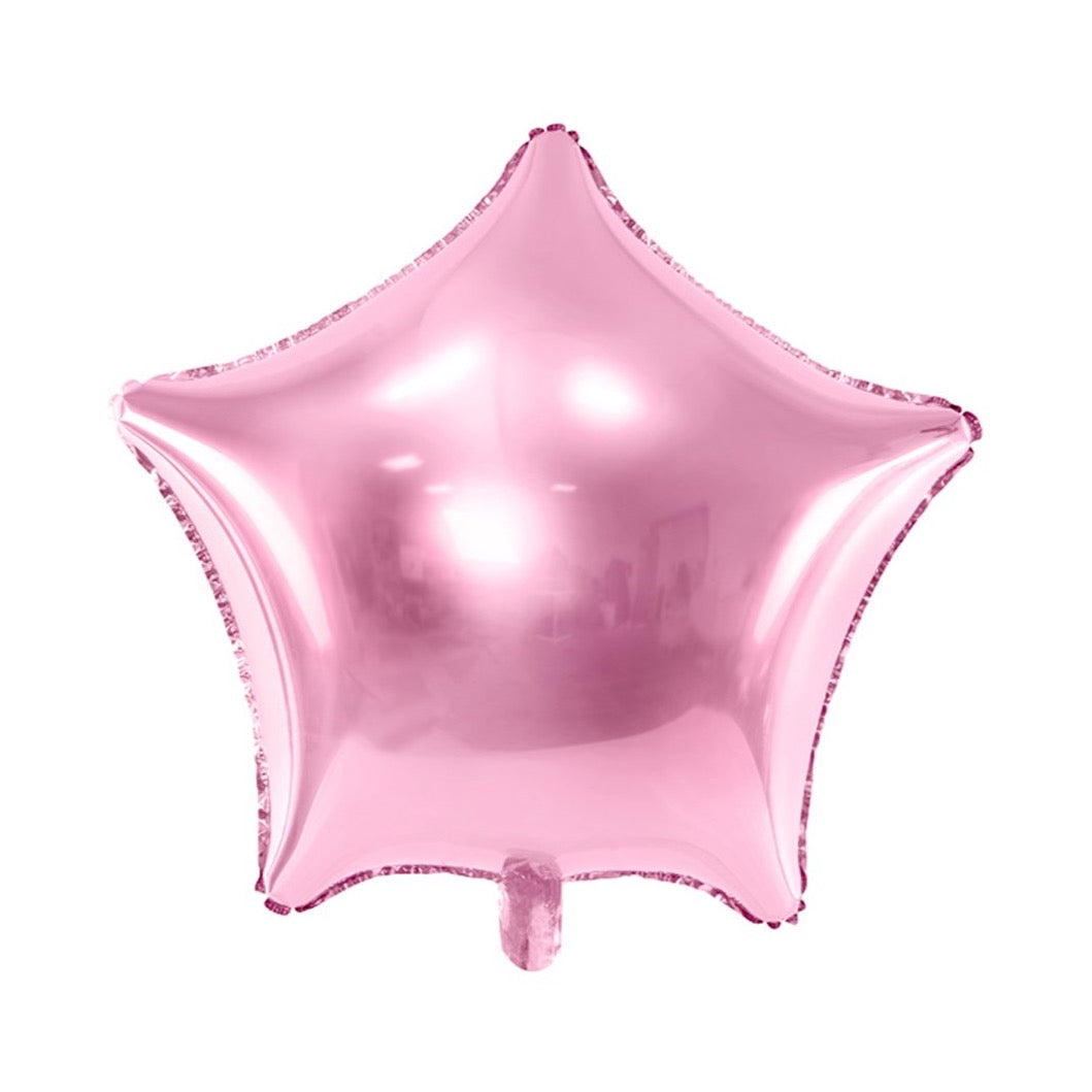 Light Pink Star Foil Balloon 19in | The Party Darling