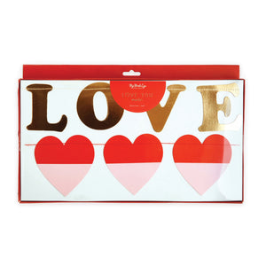 Love You More Banner Set 5ft Package Front