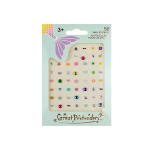 Mermaid Nail Stickers 50ct | The Party Darling