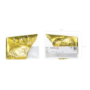 Metallic Gold Star 10in Balloons 25ct Packaged