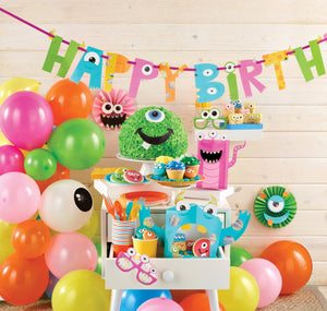 Little Monster Happy Birthday Decor | The Party Darling