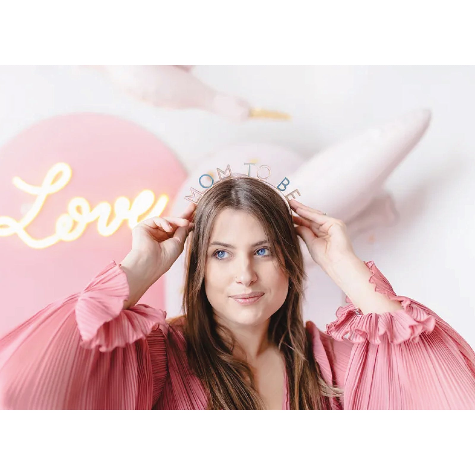 Muted Pastel Mom-to-Be Headband | The Party Darling