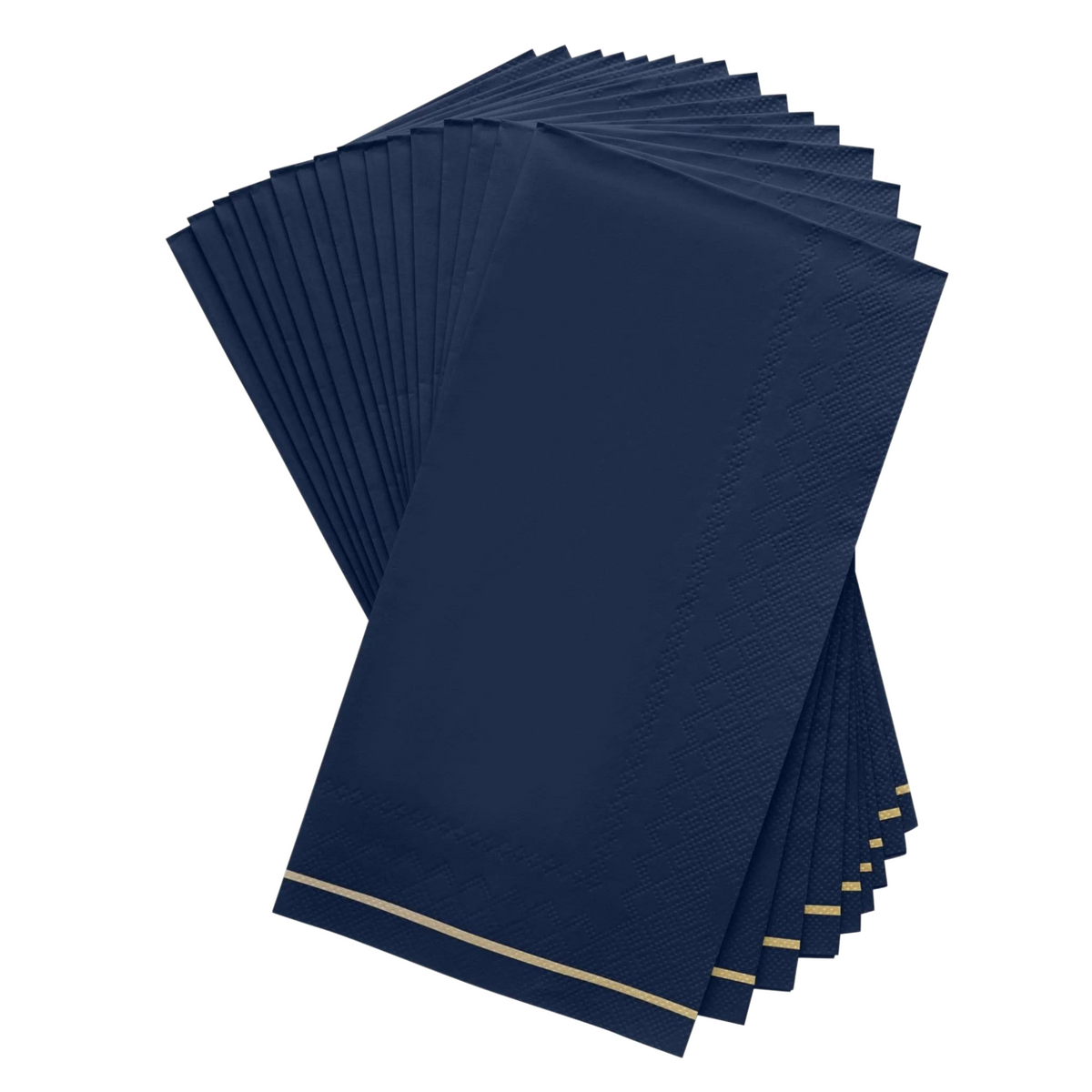 Navy and gold discount towels