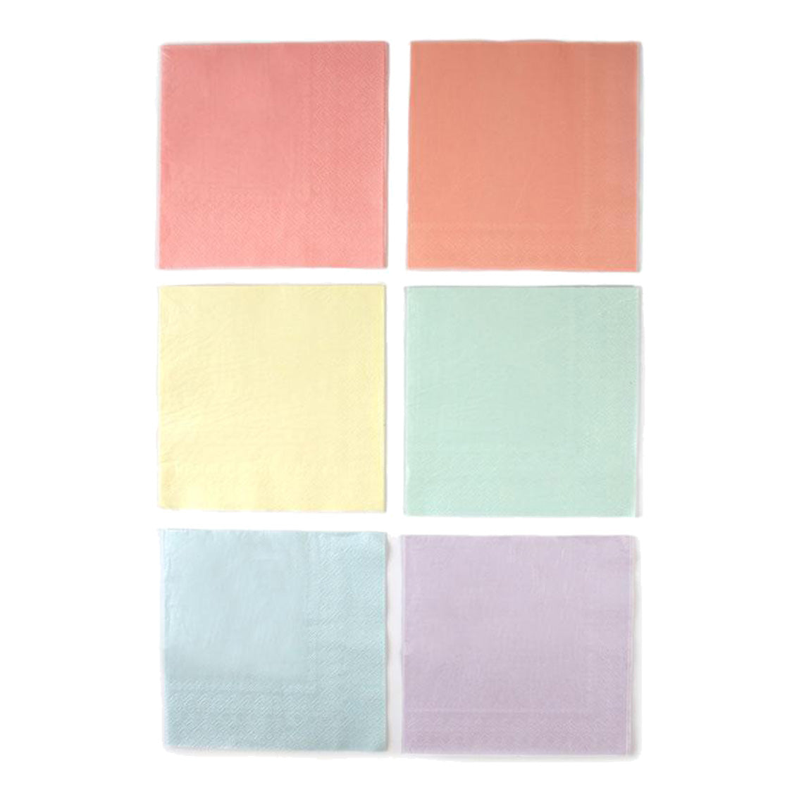 Pastel Multicolored Lunch Napkins 16ct | The Party Darling