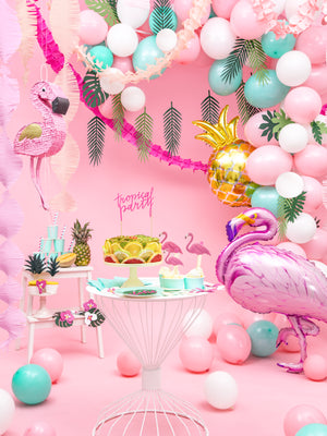 Tropical party decorations