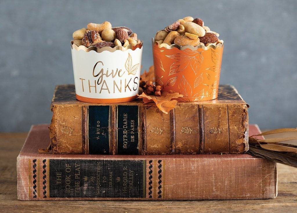 Orange and Cream Give Thanks Baking Cups | The Party Darling