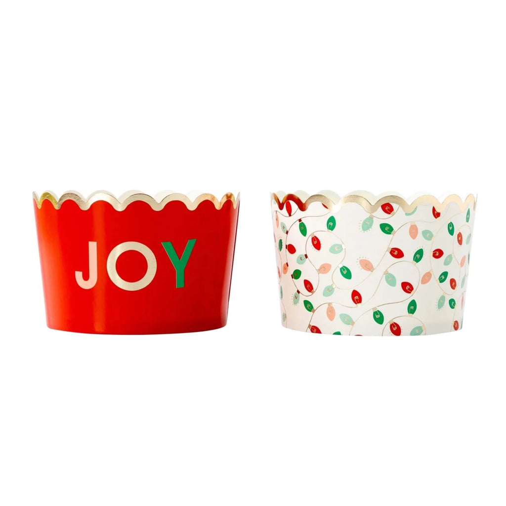 Candy Cane Jumbo Food Cups 40ct | The Party Darling