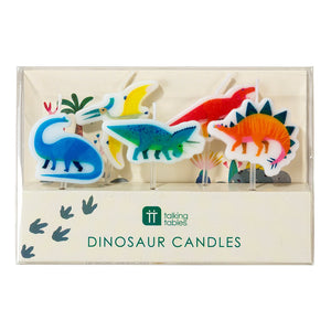 Party Dinosaur Birthday Candles 5ct | The Party Darling