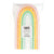 Pastel Rainbow Shaped Lunch Napkins 24ct | The Party Darling