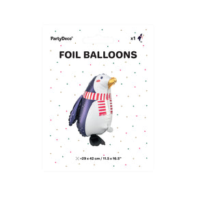 Holiday Penguin Balloon 11in Packaged