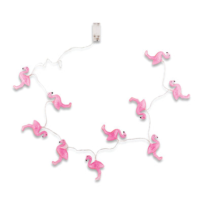 Pink Flamingo LED String Lights 6ft