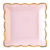 Pink Gingham Scalloped Lunch Plates 8ct | The Party Darling