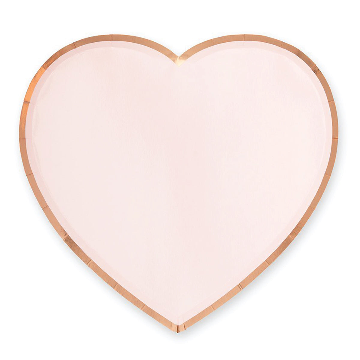 Pink Heart Shaped Lunch Plates 8ct | The Party Darling