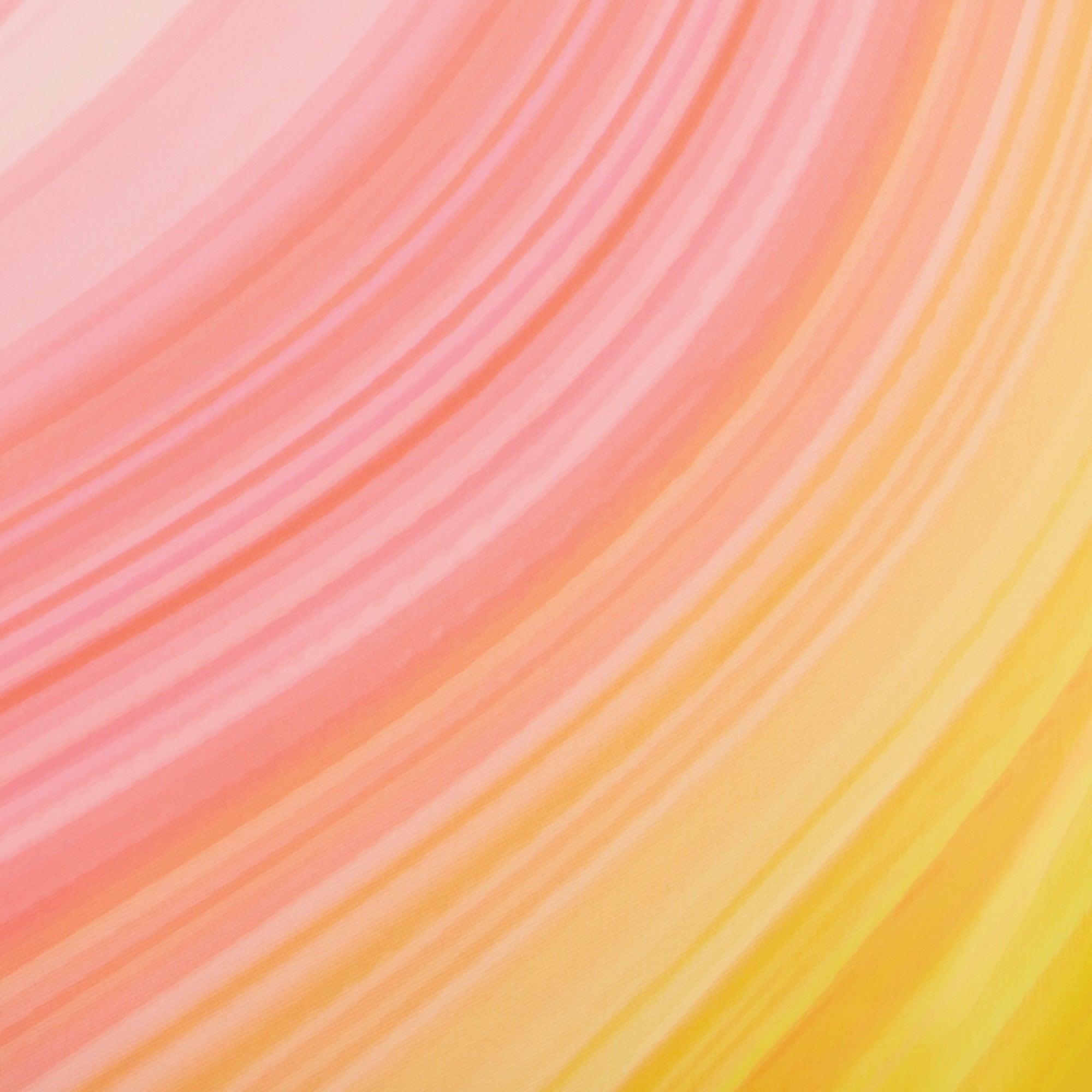 Pink & Yellow Ombre Swirl Hexagon Dessert Plates 8ct Zoomed In