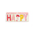 Pink Multicolor Happy Birthday Banner | The Party Darling