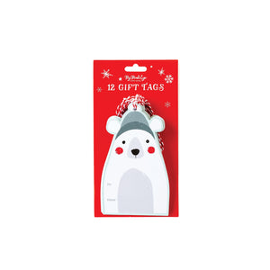 Polar Bear Over-sized Gift Tags 12ct | The Party Darling