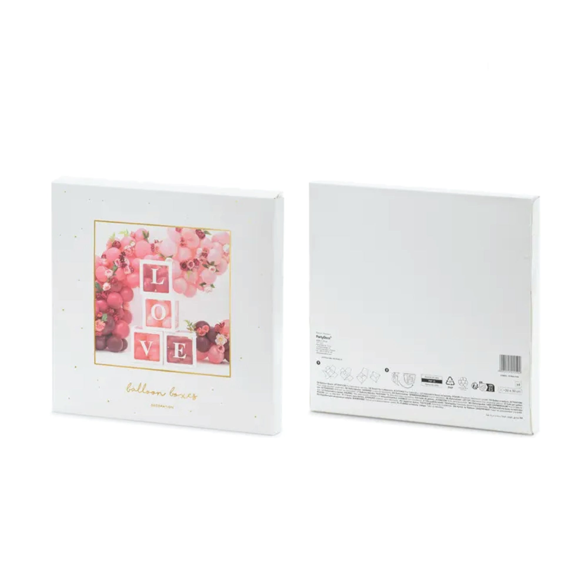 Pop Up LOVE Blocks Decoration Packaged