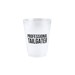 Professional Tailgater Frosted Plastic Cups 8ct | The Party Darling