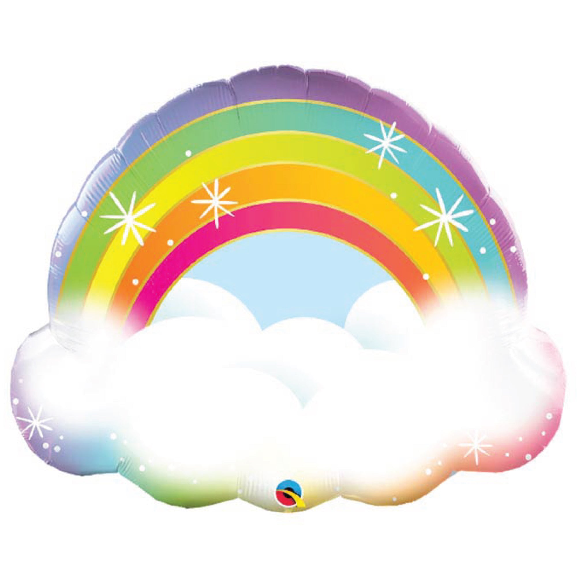 Rainbow Cloud Foil Balloon 32" | The Party Darling