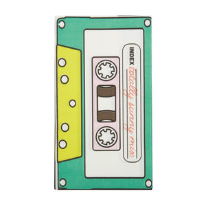 Retro Cassette Tape Guest Towels 16ct Green