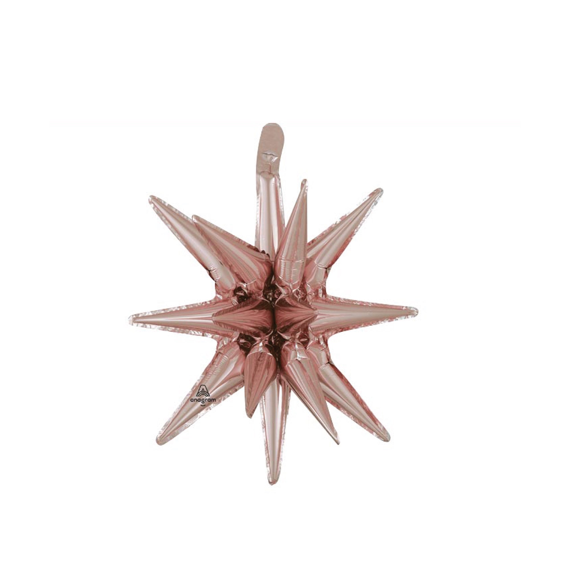 Rose Gold Starburst Balloon 20in | The Party Darling
