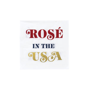Rosé in the USA Beverage Napkins 20ct | The Party Darling
