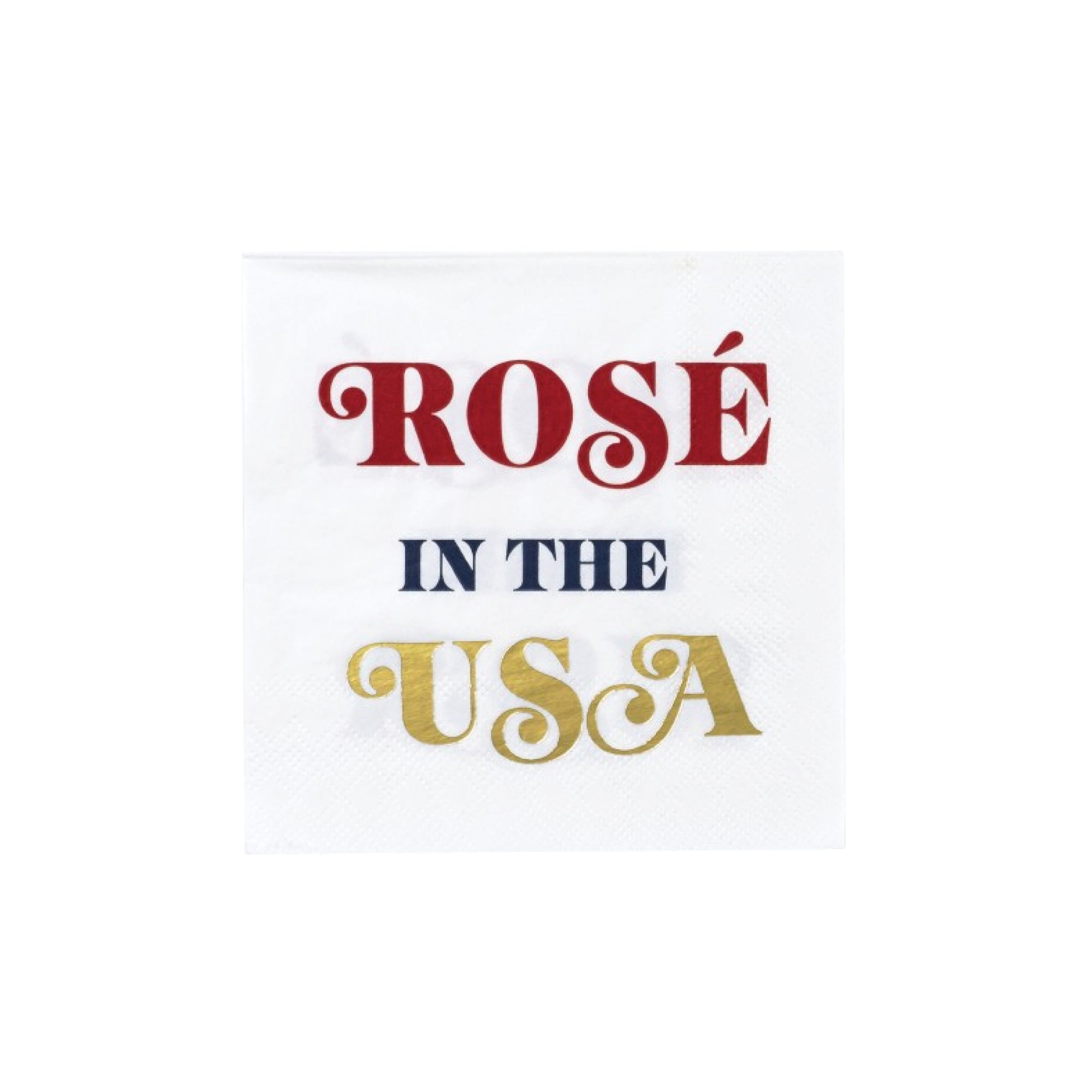 Rosé in the USA Dessert Napkins - Thumbnail 2